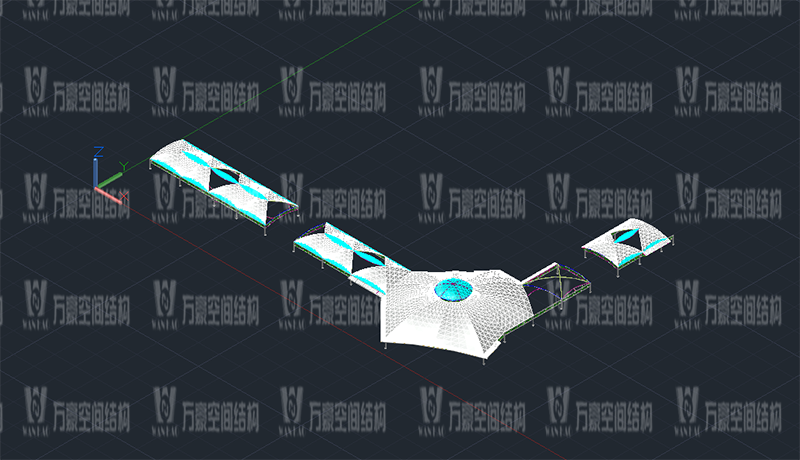 萬豪2020第7標(biāo)-新泰卓越·財(cái)富廣場膜結(jié)構(gòu)項(xiàng)目