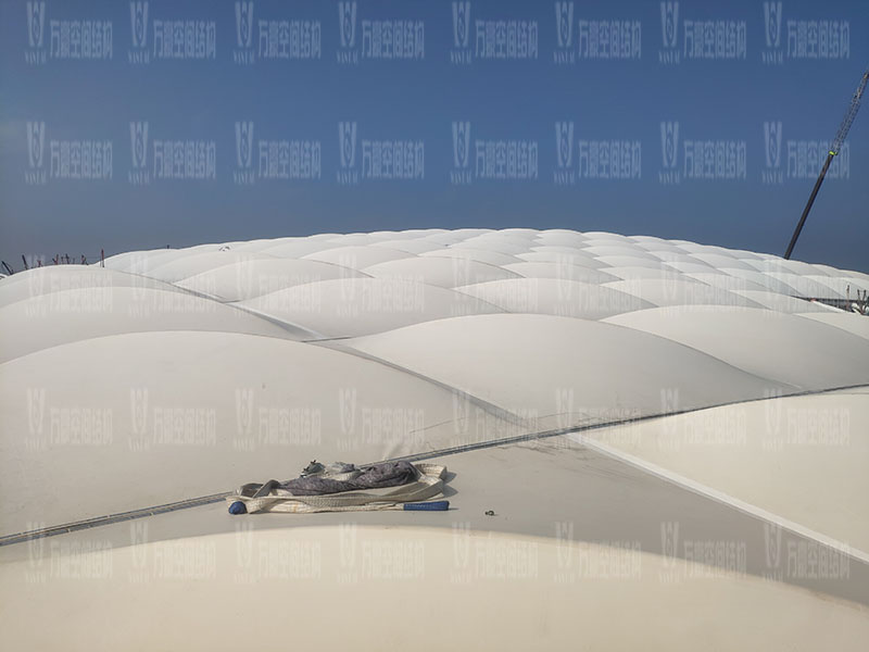 亞運(yùn)會(huì)棒（壘）球體館、亞洲杯主辦場(chǎng)地重慶龍興足球場(chǎng)膜結(jié)構(gòu)項(xiàng)目動(dòng)員大會(huì)