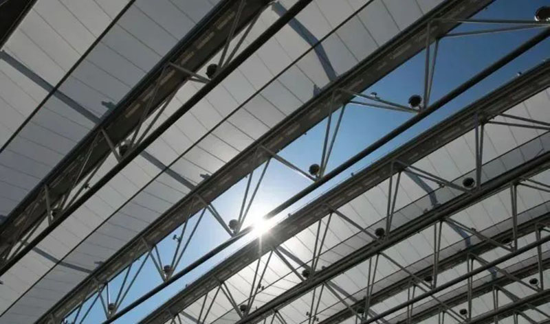 溫網(wǎng)的膜結(jié)構(gòu)開(kāi)合屋頂