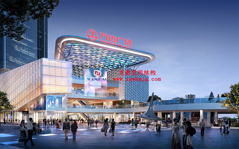 明宇廣場6號地塊商業(yè)(萬達(dá)廣場)改造項(xiàng)目鋼膜結(jié)構(gòu)ETFE蓋頂天幕工程進(jìn)入鋼結(jié)構(gòu)吊裝階段 明宇廣場6號地塊商業(yè)(萬達(dá)廣場)改造項(xiàng)目鋼膜結(jié)構(gòu)ETFE蓋頂天幕工程進(jìn)入鋼結(jié)構(gòu)吊裝階段