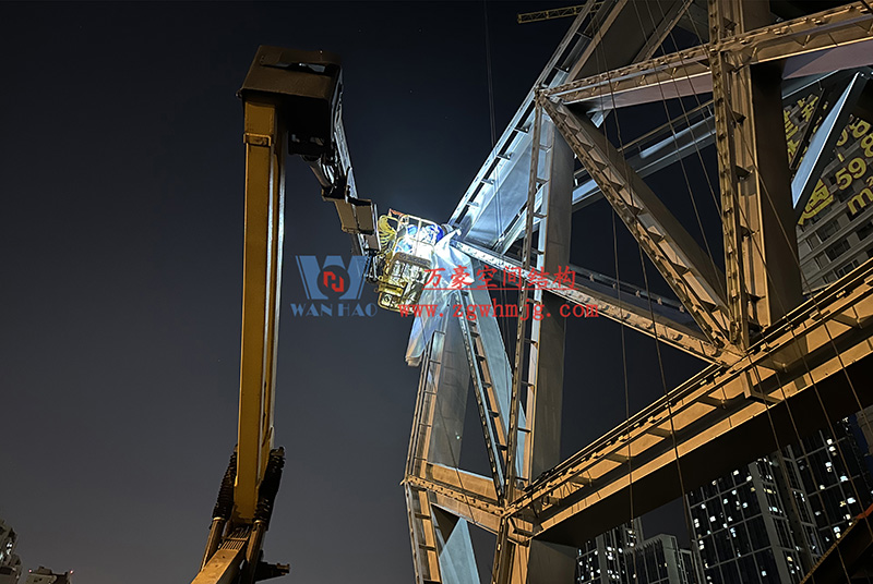 成都中建錦源匯膜結(jié)構(gòu)工程項目現(xiàn)場施工進(jìn)展