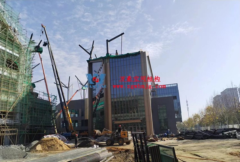 文一塘溪津門(mén)天幕鋼結(jié)構(gòu)及ETFE膜結(jié)構(gòu)氣枕膜工程