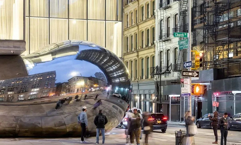 被“壓扁”的不銹鋼憨豆 被“壓扁”的不銹鋼憨豆