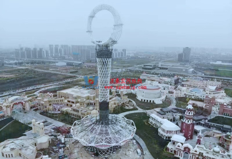 I TOWER-芭蕾舞者裙擺提升安裝階段完美收官！