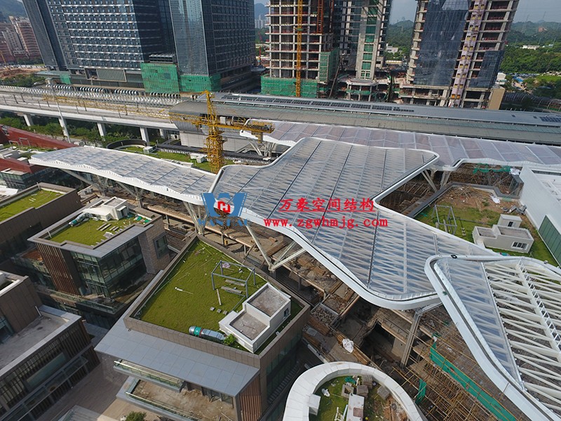 深圳龍華地鐵站ETFE天幕膜結(jié)構(gòu)項(xiàng)目 深圳龍華地鐵站ETFE天幕膜結(jié)構(gòu)項(xiàng)目