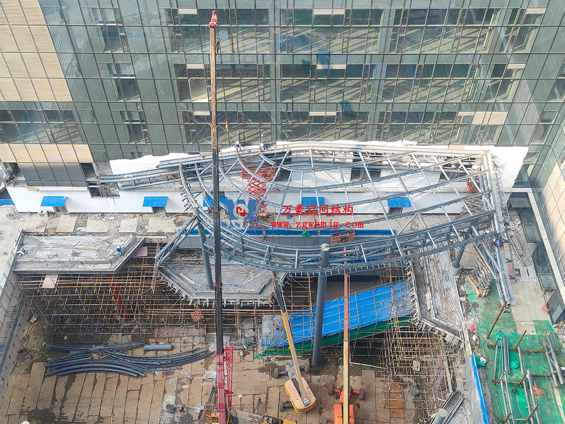 博多森谷項目中庭鋼膜結(jié)構(gòu)工程