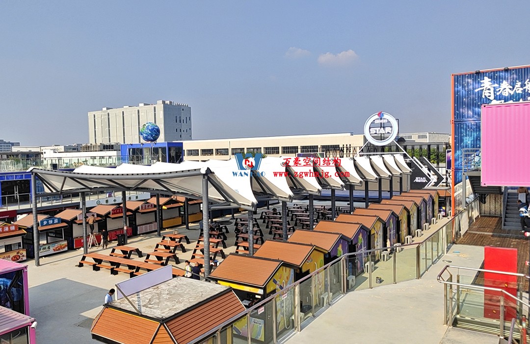 膜結構遮陽雨棚受歡迎的主要原因是什么？