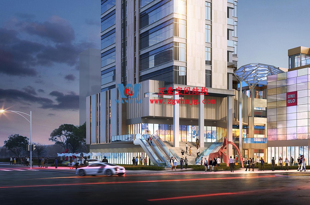 賦含夢(mèng)幻色彩的商業(yè)街膜結(jié)構(gòu)天幕，即將閃亮登場(chǎng)！