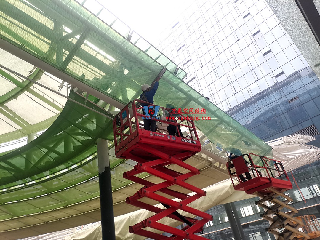 博多森谷項目中庭鋼膜結(jié)構(gòu)工程