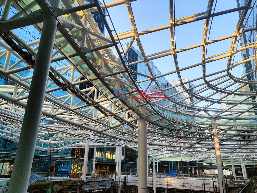 博多森谷項目中庭鋼膜結(jié)構(gòu)工程