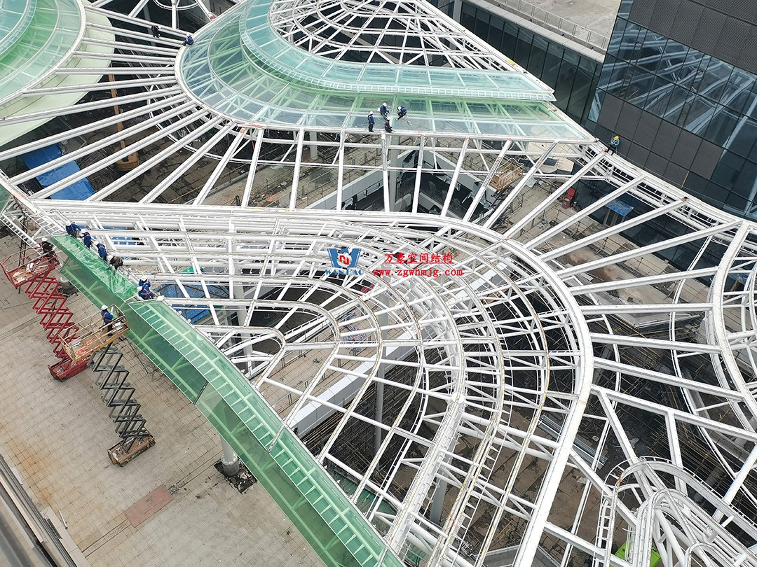 博多森谷項目中庭鋼膜結(jié)構(gòu)工程