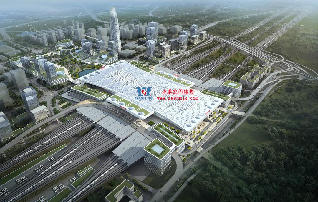 重慶東站ETFE膜結(jié)構(gòu)屋面工程 重慶東站ETFE膜結(jié)構(gòu)屋面工程