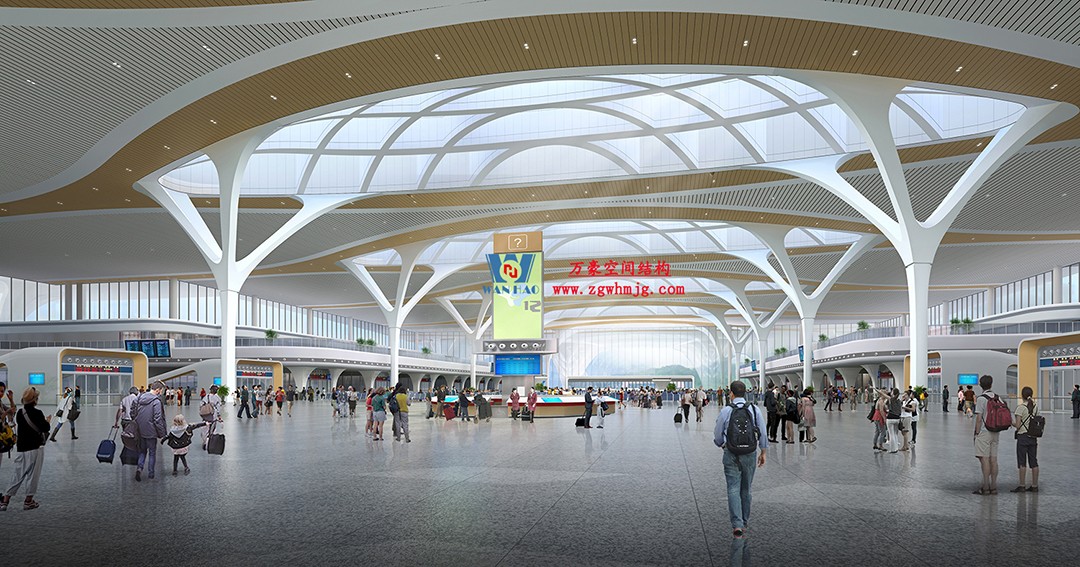 重慶東站ETFE膜結(jié)構(gòu)屋面工程 重慶東站ETFE膜結(jié)構(gòu)屋面工程