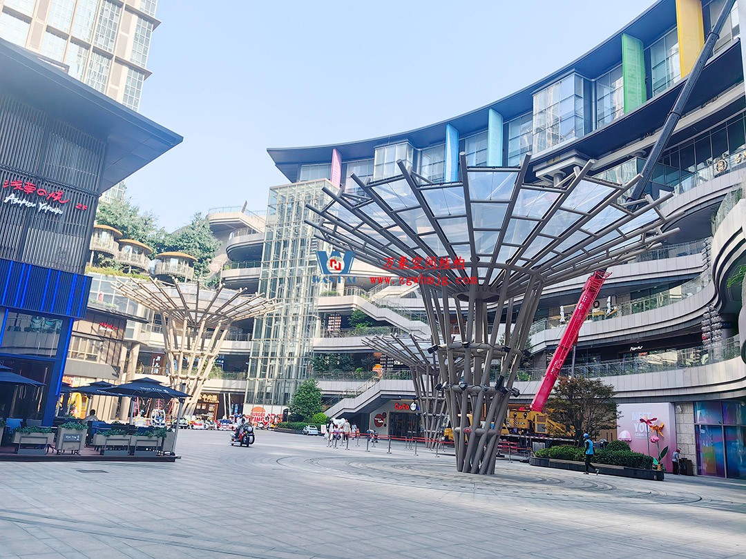 閃爍在建筑廣場(chǎng)之中的絢麗花朵—ETFE膜結(jié)構(gòu)景觀小品 閃爍在建筑廣場(chǎng)之中的絢麗花朵—ETFE膜結(jié)構(gòu)景觀小品