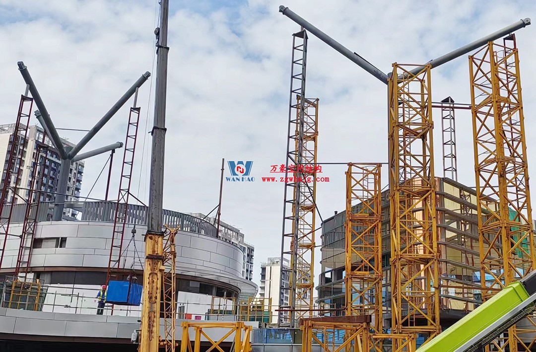 攻堅(jiān)克難，全速推進(jìn)|這個(gè)ETFE商業(yè)天幕迎來新進(jìn)展