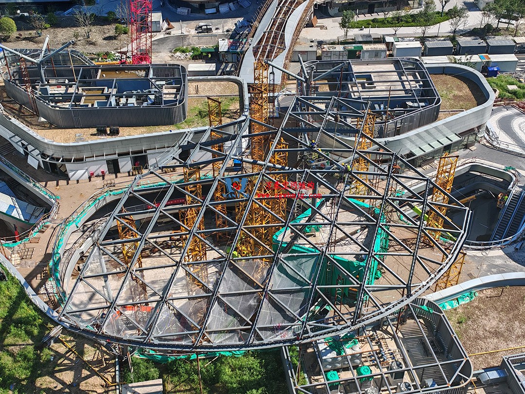 攻堅(jiān)克難，全速推進(jìn)|這個(gè)ETFE商業(yè)天幕迎來新進(jìn)展