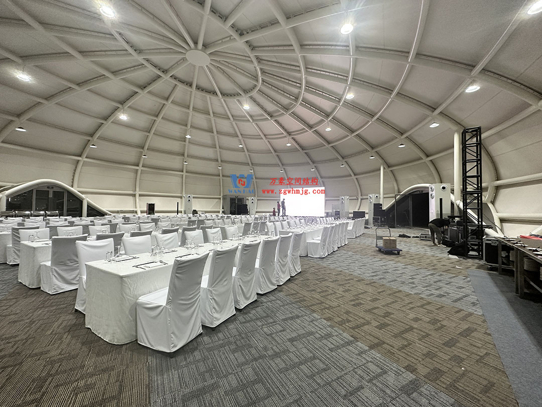 京基大梅沙酒店多功能活動(dòng)廳鋼膜結(jié)構(gòu) 京基大梅沙酒店多功能活動(dòng)廳鋼膜結(jié)構(gòu)