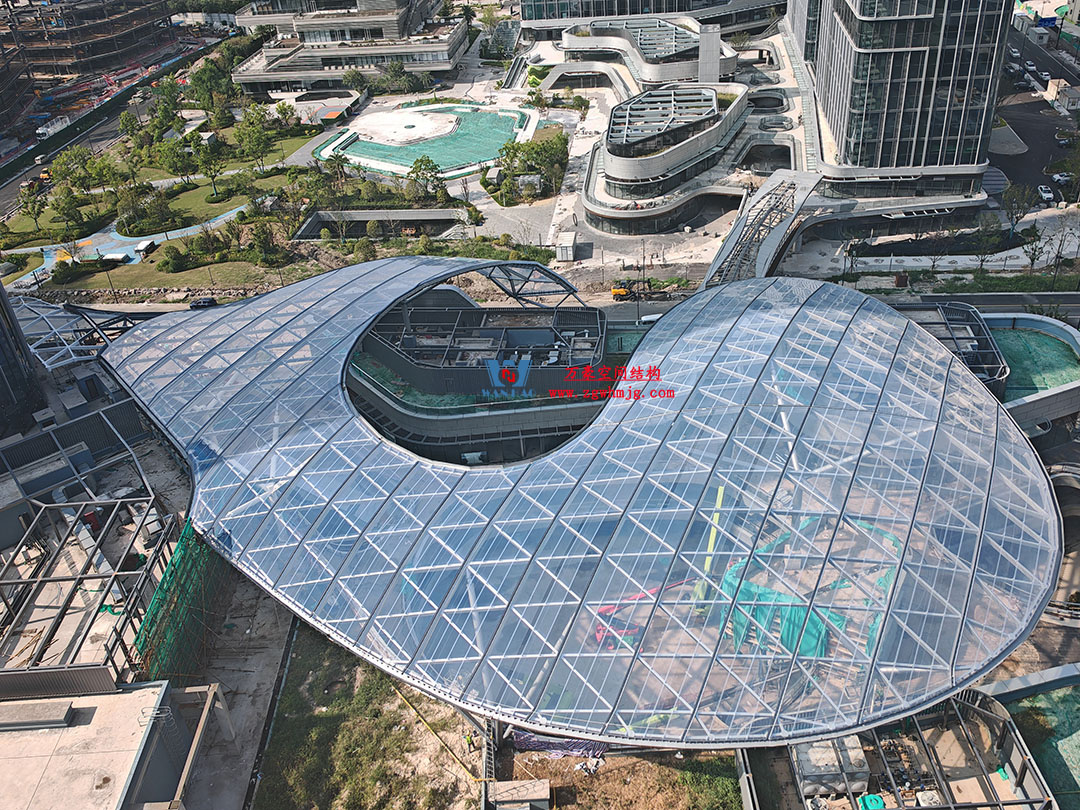 紹興華發(fā)金融活力城ETFE膜結構 紹興華發(fā)金融活力城ETFE膜結構