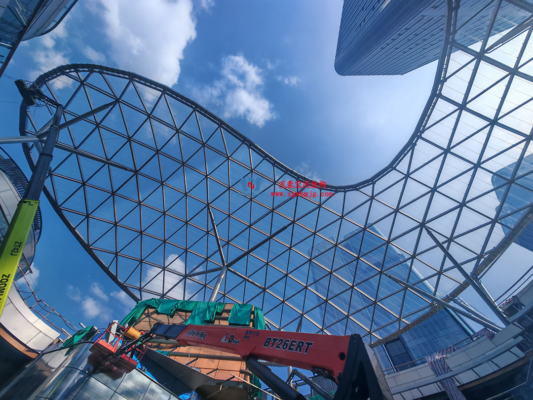 紹興華發(fā)金融活力城ETFE膜結構 紹興華發(fā)金融活力城ETFE膜結構