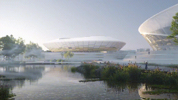 “太湖浮蓮”！萬豪空間結構助力無錫奧林匹克體育產業(yè)中心項目