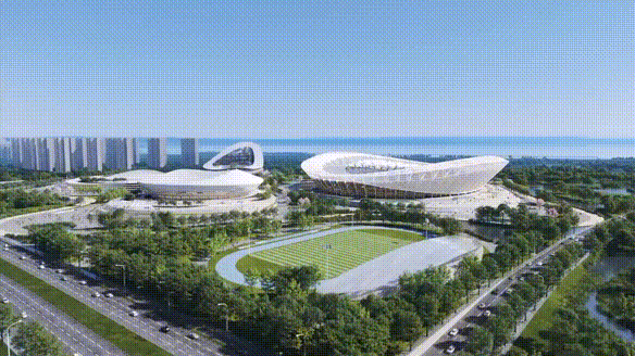 “太湖浮蓮”！萬豪空間結構助力無錫奧林匹克體育產業(yè)中心項目
