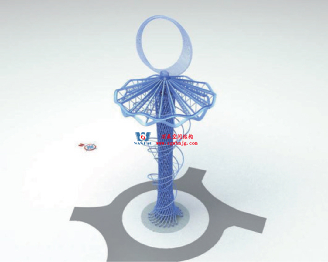 ETFE膜結(jié)構(gòu)地標塔—以愛之名，點亮絲路歡樂世界