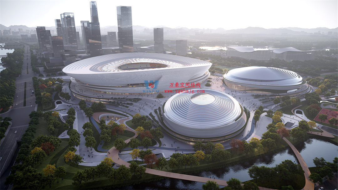 科技賦能品質(zhì)工程 | 萬豪集團攜手浙大團隊圓滿完成無錫奧體中心膜結(jié)構(gòu)排水試驗驗收