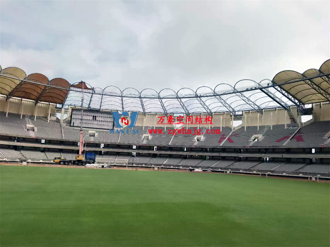 非洲杯肯尼亞體育場(chǎng)PTFE鋼膜結(jié)構(gòu)屋面 非洲杯肯尼亞體育場(chǎng)PTFE鋼膜結(jié)構(gòu)屋面