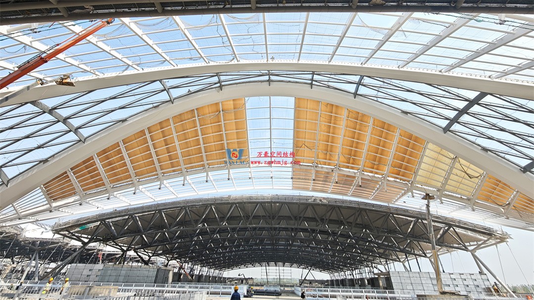 千帆競發(fā)勢如虹｜中原國際會展中心膜結(jié)構(gòu)天幕攻堅實錄，擎起中原會展新地標！