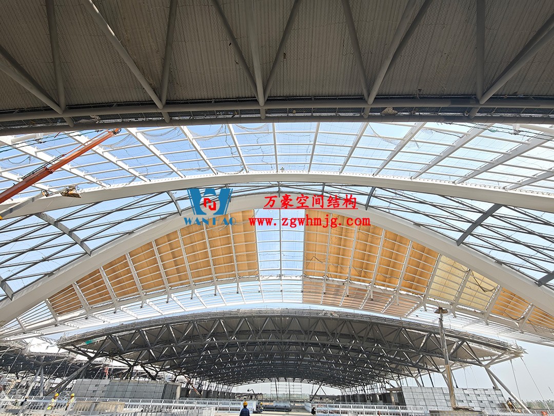 鄭州中原高鐵港數(shù)字展貿(mào)城ETFE膜結(jié)構(gòu) PTFE膜結(jié)構(gòu)項(xiàng)目 鄭州中原高鐵港數(shù)字展貿(mào)城ETFE膜結(jié)構(gòu) PTFE膜結(jié)構(gòu)項(xiàng)目