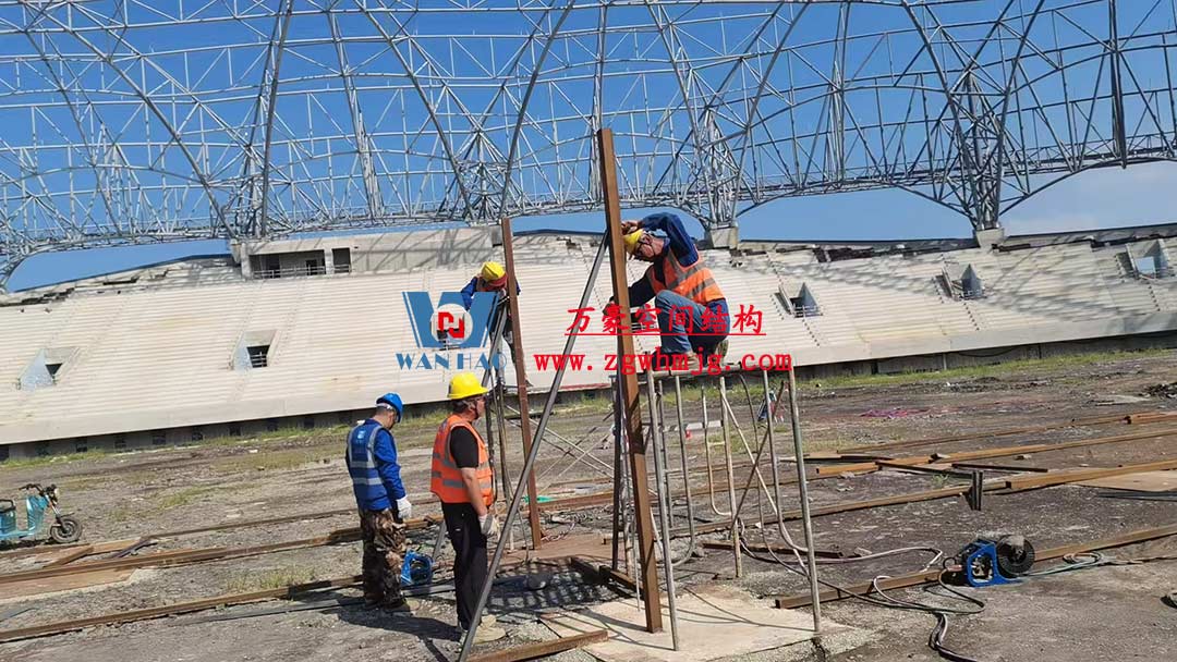 山東蓬萊體育場(chǎng)PTFE膜結(jié)構(gòu)項(xiàng)目