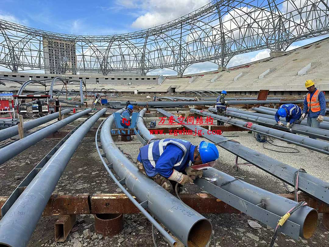 山東蓬萊體育場(chǎng)PTFE膜結(jié)構(gòu)項(xiàng)目