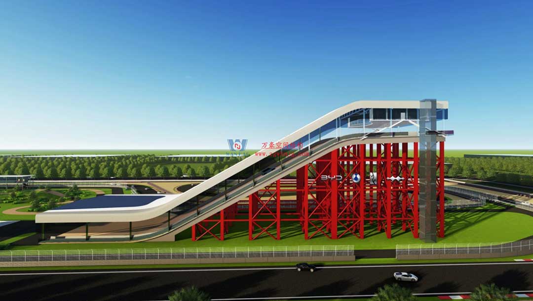 比亞迪賽車場驚現(xiàn)“風(fēng)之翼”！又一座PTFE膜結(jié)構(gòu)干拔沙坡頂棚拔地而起