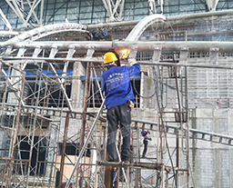 萬豪現(xiàn)場(chǎng)組裝