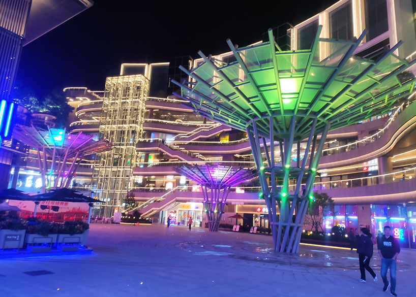 東南智匯城7#地塊傘狀ETFE膜結構工程