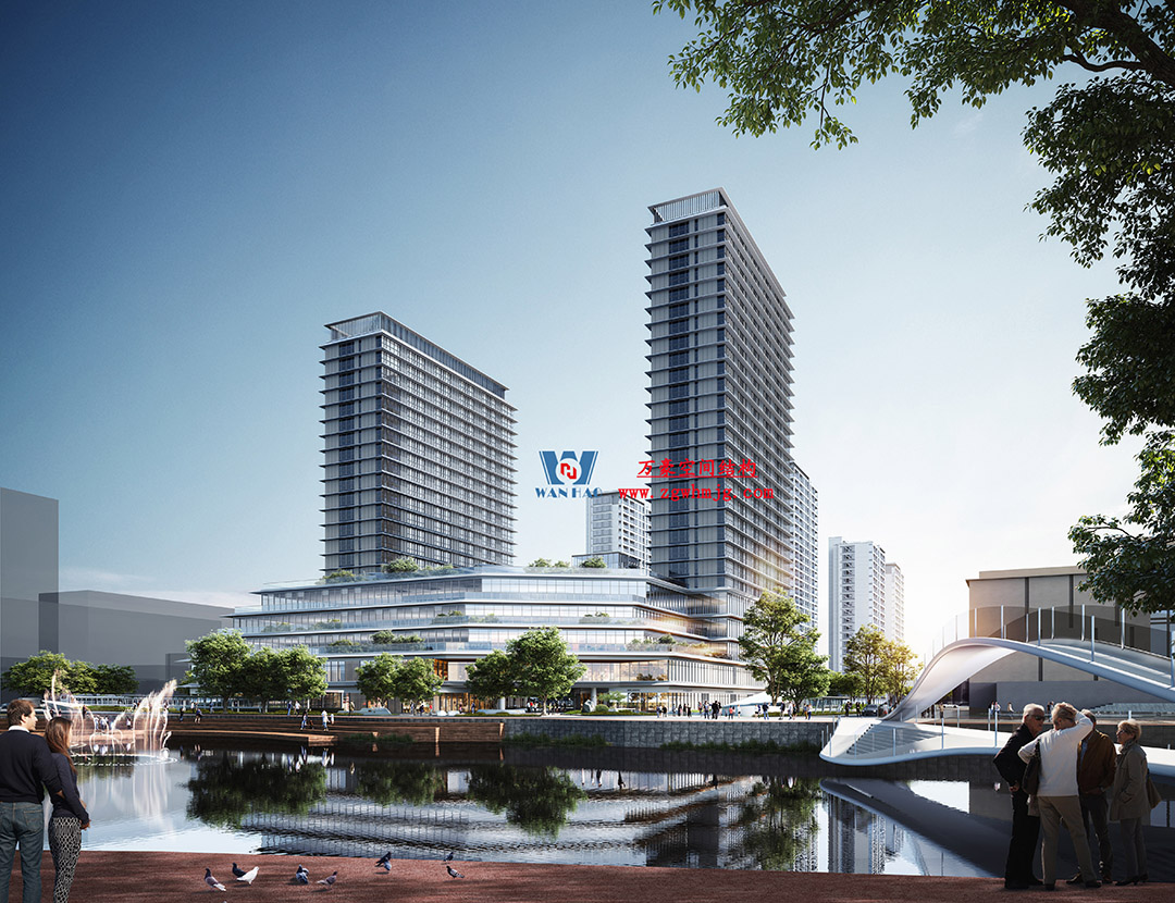 祝賀我司中標(biāo)安吉縣昌碩小區(qū)地塊房產(chǎn)開發(fā)項目鋼結(jié)構(gòu)天幕工程