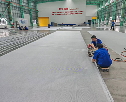 萬豪膜結(jié)構(gòu)生產(chǎn)車間