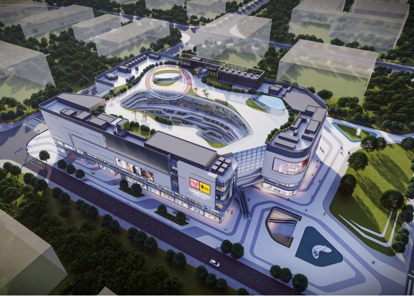 廣州從化鳳凰新天地商業(yè)樓ETFE+PTFE膜結(jié)構(gòu)項(xiàng)目