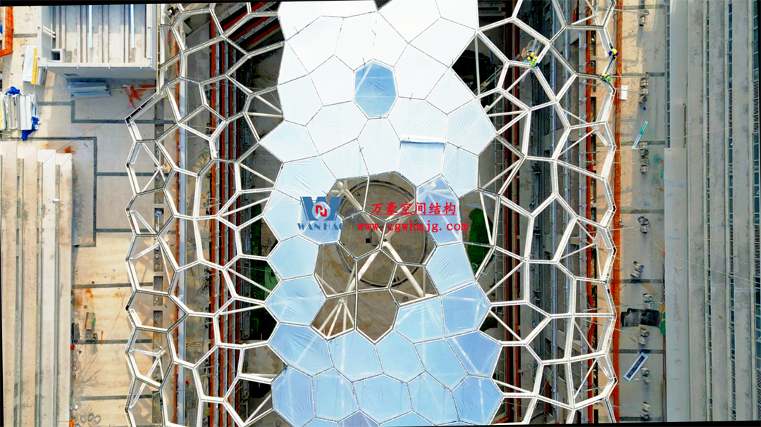 浙江萬(wàn)豪空間結(jié)構(gòu)集團(tuán)有限公司安吉云安里項(xiàng)目膜結(jié)構(gòu)工程進(jìn)展報(bào)告