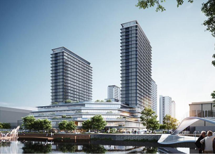 安吉縣昌碩小區(qū)地塊房產開發(fā)項目ETFE天幕