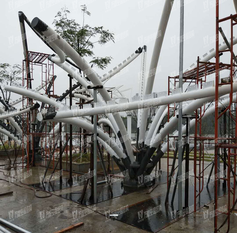 東莞市東江西岸PTFE網(wǎng)格覆膜結(jié)構項目