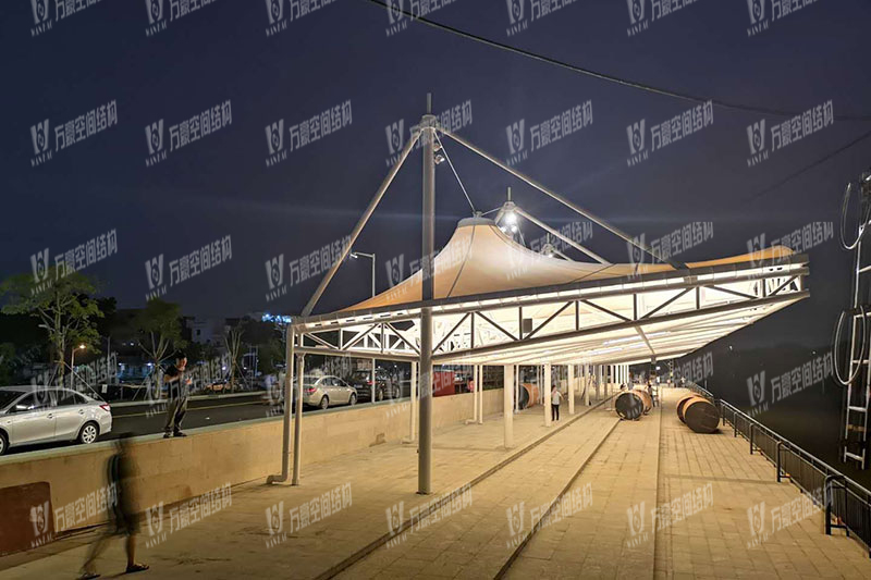 龍舟廣場水上比賽看臺膜結(jié)構(gòu)項(xiàng)目