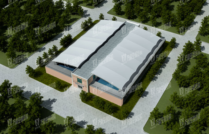 慈溪自來(lái)水廠污水池膜結(jié)構(gòu)