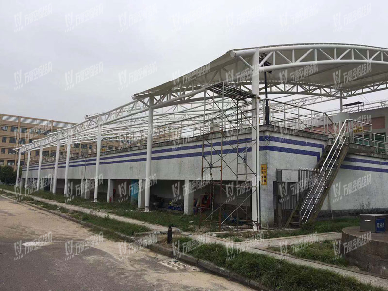 慈溪自來(lái)水廠污水池膜結(jié)構(gòu)