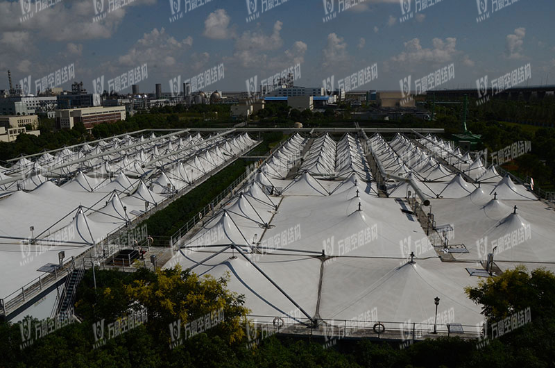 寧波北區(qū)污水池膜結(jié)構(gòu) 寧波北區(qū)污水池膜結(jié)構(gòu)