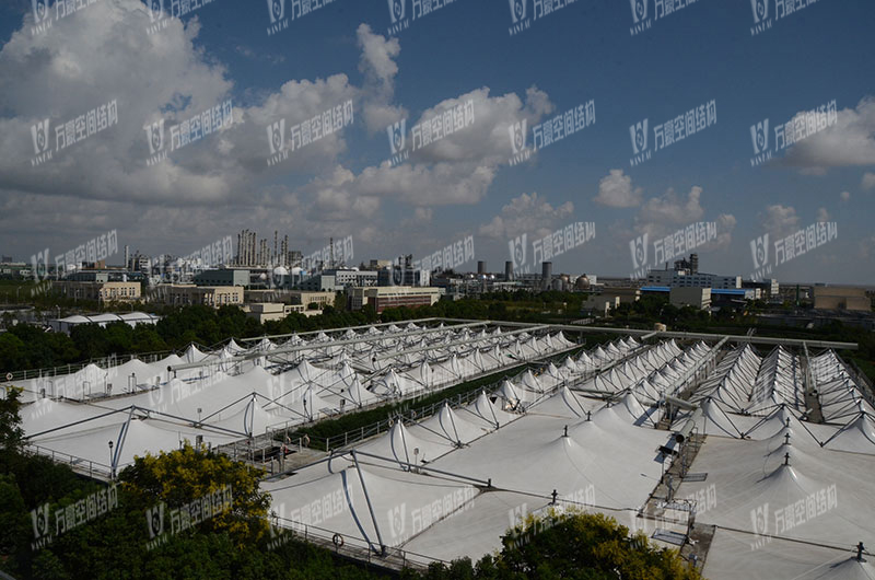 寧波北區(qū)污水池膜結(jié)構(gòu) 寧波北區(qū)污水池膜結(jié)構(gòu)